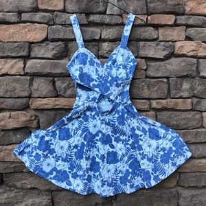 Floral Peekaboo Dress